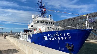 Plastic Odyssey sets off on round-the-world mission to fight marine pollution