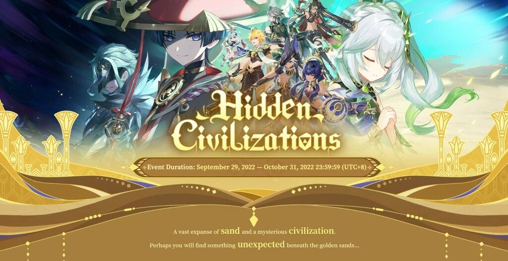 Genshin Impact web event Hidden Civilizations guide…