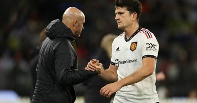 Manchester United manager Erik ten Hag sends message to Harry Maguire