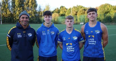 Leeds Rhinos sign up three academy graduates who will link up with first-team in 2023