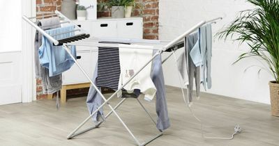 Aldi's heated airer that costs just 8p an hour to run returns this weekend