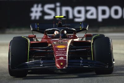 Singapore GP: Sainz leads Ferrari 1-2 in second F1 practice