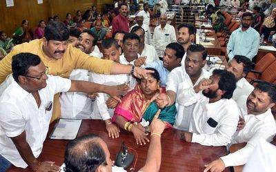 Row over Mayor’s ceremonial gown forces adjournment sine die of council meeting
