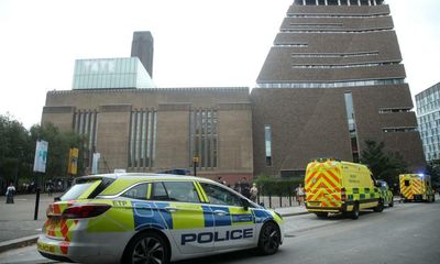 Eyesight of boy thrown from Tate Modern shows ‘clear improvement’