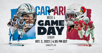 How to watch Panthers vs. Cardinals: Time, TV and streaming options for Week 4