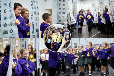 Ambitious Scotland-to-Egypt relay kicks off at Glasgow school ahead of COP27