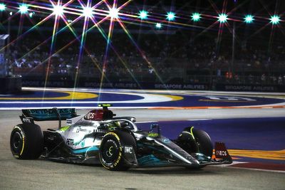 Mercedes still one second off the pace in Singapore, says Hamilton