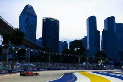 F1: Carlos Sainz leads Charles Leclerc in Ferrari one-two at Singapore Grand Prix practice