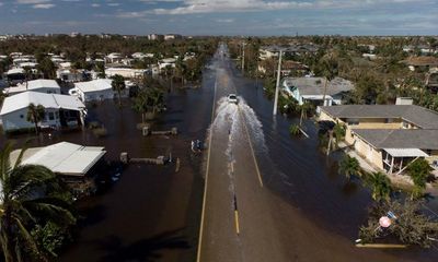 Extreme rainfall from Hurricane Ian worsened by climate breakdown – study