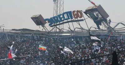 Multiple fans feared injured after Estadio Monumental roof collapses during training