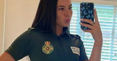 Love Island's Paige Thorne is 'nervous but excited' as she starts first shift back as a paramedic