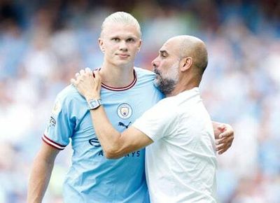 Pep Guardiola hails Manchester City’s medical staff for role in Erling Haaland’s incredible form