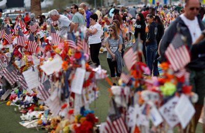 Vegas survivors signal hope even as mass shootings march on