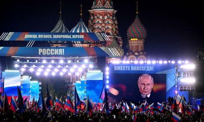 Behind the shining pomp of the Red Square rally is a Russia in turmoil