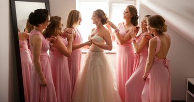 Bride slammed for banning tall bridesmaid from wearing heels - as she'll ruin photos