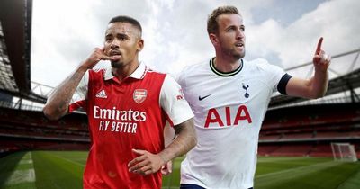 Arsenal vs Tottenham lineup sees Gabriel Jesus miss out as Harry Kane leads combined XI