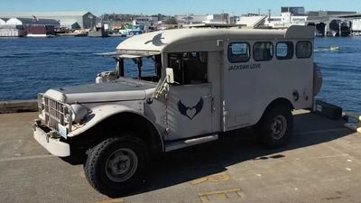 1954 Dodge Military Truck Gets New Life As Rustic, Heavy-Duty Camper