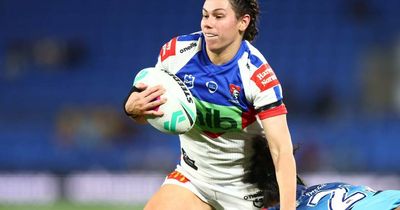 Young mum Parker buoyed by support from Knights in NRLW return