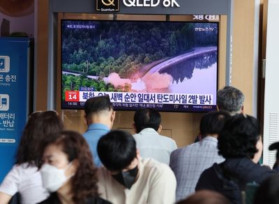 North Korea fires two ballistic missiles toward sea