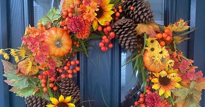 We compared autumn door wreathes from B&M, The Range, Amazon and the cheapest 'looked expensive'