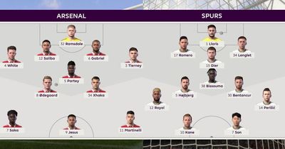 We simulated Arsenal vs Tottenham to get a score prediction for North London Derby