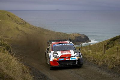 WRC New Zealand: Rovanpera charges clear of Ogier