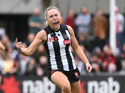 Late goal gives Magpies tight AFLW win