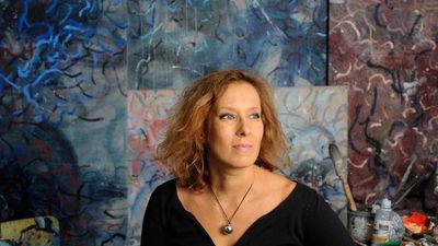 ‘We became more Russian than we were,’ says Moscow-born artist in Paris