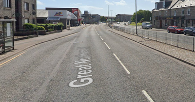 Biker suffers serious injuries in horror car smash as cops close Scots road for eight hours