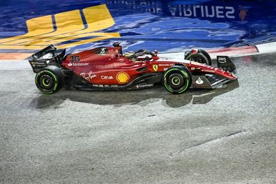 Leclerc fastest in wet final practice for Singapore Grand Prix