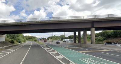 Edinburgh M8 and bypass drivers warned after two-car smash at major junction