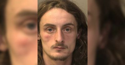 Yob banned from his own estate after golf club rampage