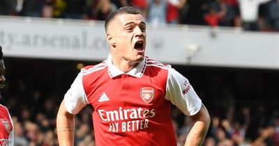 Arsenal star Granit Xhaka gets the last laugh after ignoring North London Derby warning