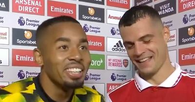 Gabriel Jesus' message to North London derby hero Granit Xhaka speaks for Arsenal fans