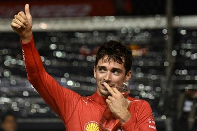 Leclerc takes pole in Singapore as Verstappen fumes in eighth