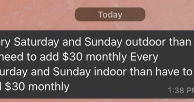 Landlord blasted for charging tenant higher rent for 'staying in' at weekends