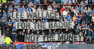 Lee Wallace handed Rangers fan tribute after retirement call as fans hail 'not the money' mantra