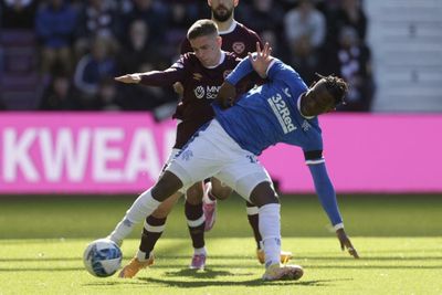 Hearts manager Robbie Neilson argues referee could have shown Cammy Devlin a yellow card