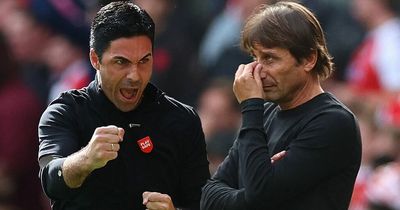 Mikel Arteta and Antonio Conte's behaviour in dugout speaks volumes after Arsenal win
