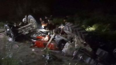 Uttar Pradesh: 27 killed, 22 injured as tractor-trolley falls into pond in Kanpur