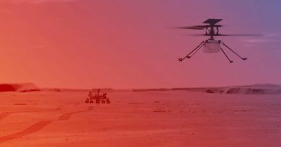 NASA experts left baffled after spotting bizarre object stuck to Mars helicopter