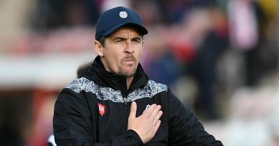 Joey Barton looks ahead with optimism for Bristol Rovers despite frustration at Exeter City