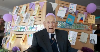 Former firefighter receives hundreds of cards for 109th birthday after Cramlington care home's touching appeal