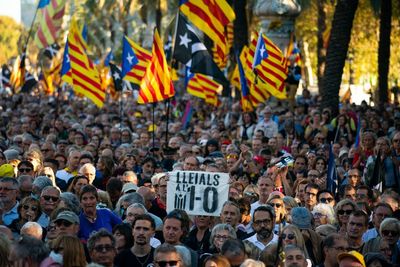 Catalans commemorate 5th anniversary of failed breakaway