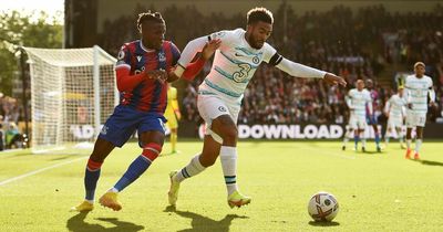 Reece James sends cheeky dig at Wilfried Zaha as Chelsea star shuts down Crystal Palace forward