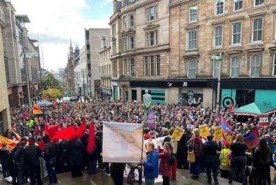 Protests take place across UK as winter of discontent looms