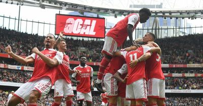 Arsenal's next six Premier League fixtures compared to Man City, Chelsea, Tottenham and Man Utd