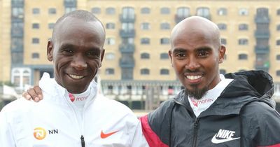 Mo Farah backed to return to his best by Eliud Kipchoge after London Marathon withdrawal