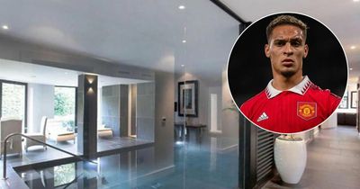 Inside Antony's new £3m home as Man Utd star moves into Paul Pogba's luxury mansion