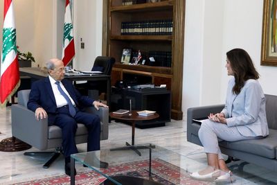 Israeli leader welcomes US plan for sea border with Lebanon